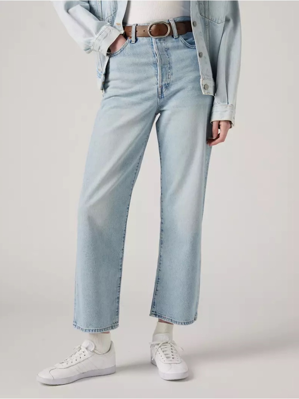 LEVI’S - Ribcage Straight Ankle Women’s Jeans - Bernal Middle Road (SOLD OUT)